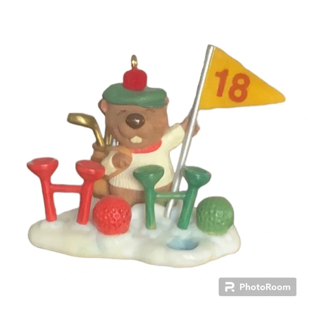 2003 Hallmark Gopher Par Ornament